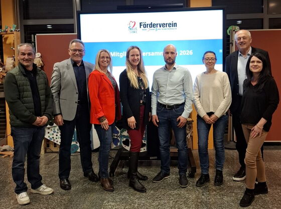 Gruppenfoto Vorstand Förderverein 2026