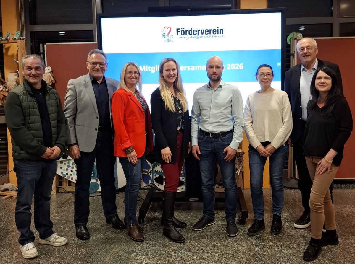 Gruppenfoto Vorstand Förderverein 2026